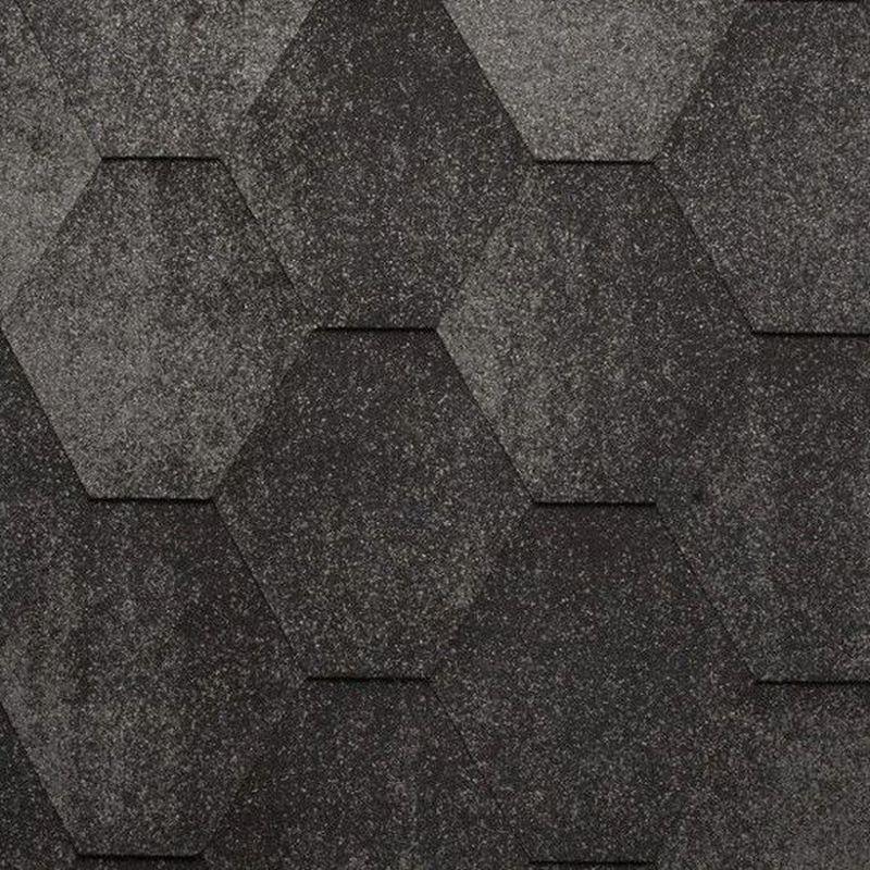 Гибкая битумная черепица Katepal Jazzy (Джази), серый